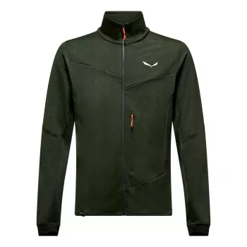 Salewa Sella Crevasse takki miesten fleece - Dark Olive, koko M