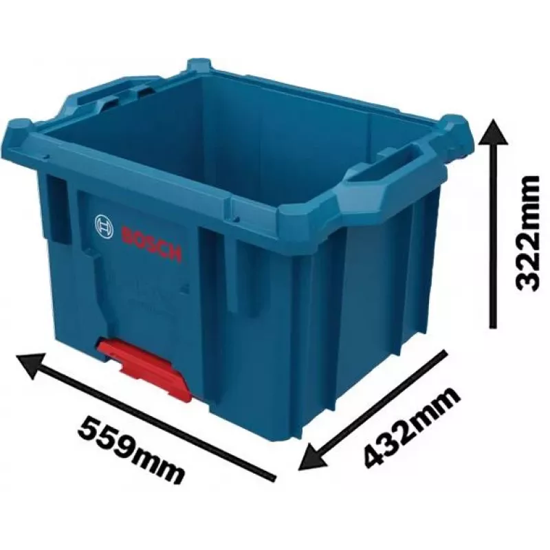 Bosch Professional L-BOXX Contractor laatikko 1600A037E2, 559 x 432 x 322 mm, sininen/musta