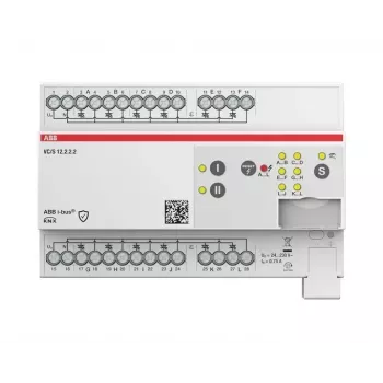 ABB VC/S12.2.2.2 KNX venttiilikäyttöohjain, 12-kanavaa, käsikäyttö, DIN-kisko 2CDG110331R0011