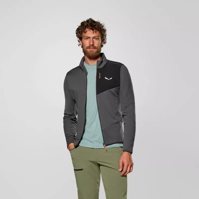 Salewa Ortles Fleece FZ takki miesten Onyx M