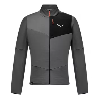 Salewa Ortles Fleece FZ miesten fleece-takki - Onyx, koko L