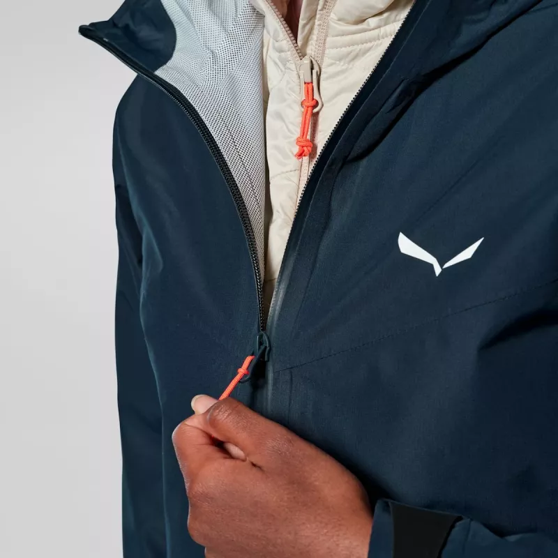 Salewa Puez Aqua 4 PTX 2.5L takki naisten - Navy Blazer - 36 (S)