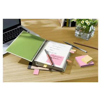 3M Post-it Recycling Notes 655-1RPT-N, 127 x 76 mm, violetti, 100 arkkia, 100 % kierrätyspaperia