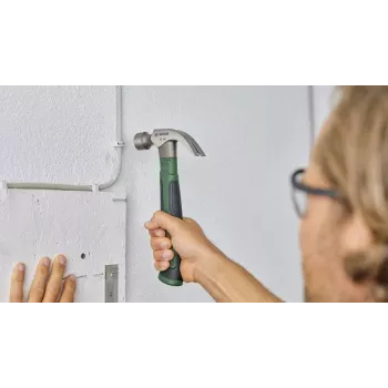 Bosch Professional lukkosepänvasara 340 g magneettisella naulapidikkeellä ja tärinänvaimennus kahvalla (1600A02W7X)