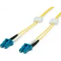 EasyLan FO patch-kaapeli LC Single-Mode Duplex OS2 9/125µm keltainen 3m LSD02200030