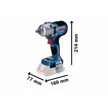 Bosch Professional GDS 18V-450 HC 06019K4003 akkuiskuruuvinväännin 18V, 2x 5,0Ah akku, laturi ja L-BOXX