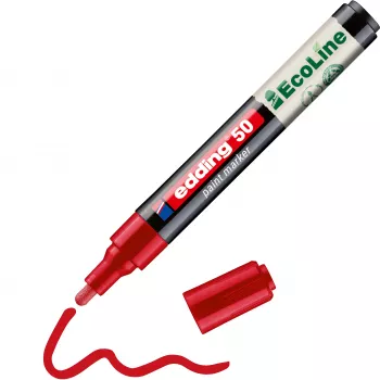 Edding 50 EcoLine maalitussi punainen 2-3 mm 4-50-002