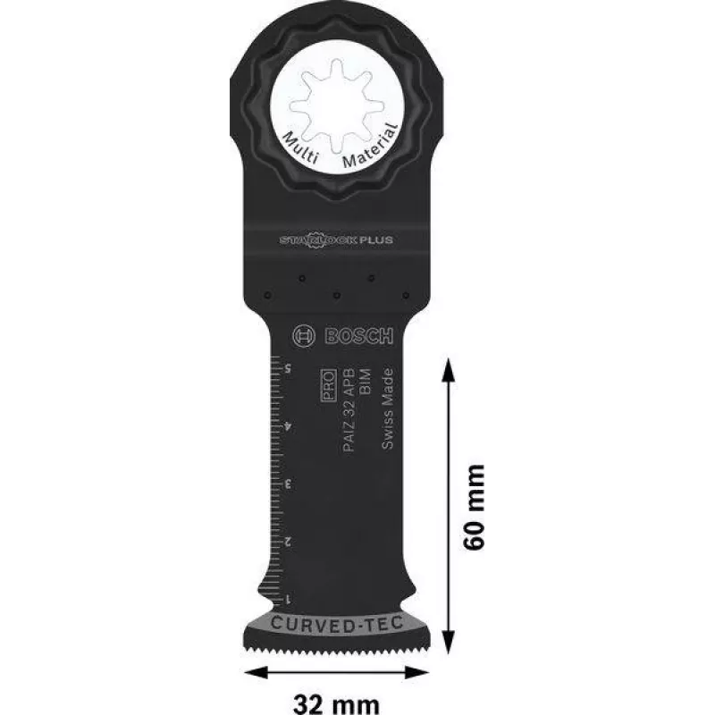 Bosch PRO PAIZ 32 APB upotusleikkuuterä 32x60 mm StarlockPlus bi-metalli 2608669130
