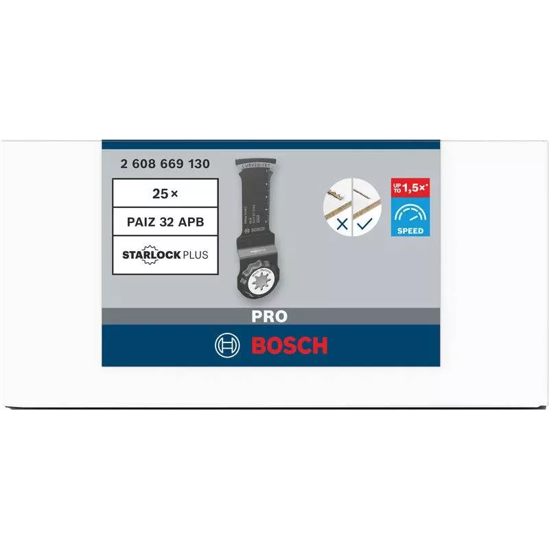 Bosch PRO PAIZ 32 APB upotusleikkuuterä 32x60 mm StarlockPlus bi-metalli 2608669130