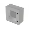Bopla PS 442-T seinäkotelo 400 x 400 x 200 mm vaaleanharmaa (RAL 7035) 42244200