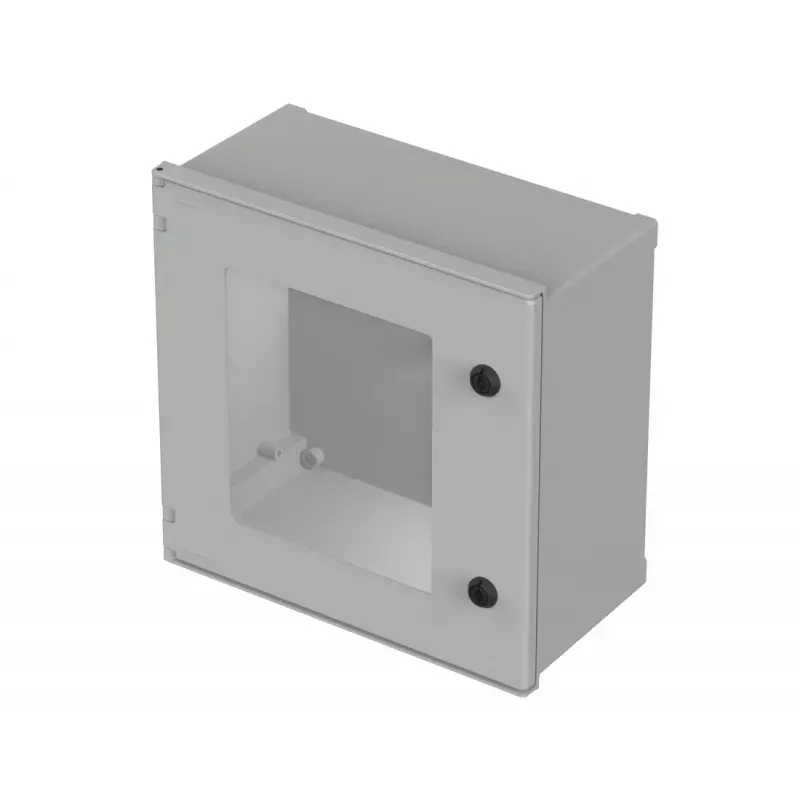 Bopla PS 442-T seinäkotelo 400 x 400 x 200 mm vaaleanharmaa (RAL 7035) 42244200
