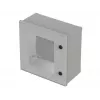 Bopla PS 442-T seinäkotelo 400 x 400 x 200 mm vaaleanharmaa (RAL 7035) 42244200