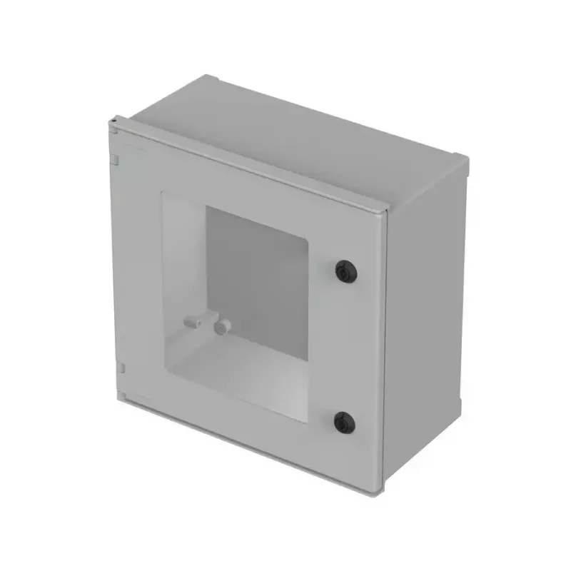 Bopla PS 442-T seinäkotelo 400 x 400 x 200 mm vaaleanharmaa (RAL 7035) 42244200