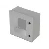 Bopla PS 442-T seinäkotelo 400 x 400 x 200 mm vaaleanharmaa (RAL 7035) 42244200