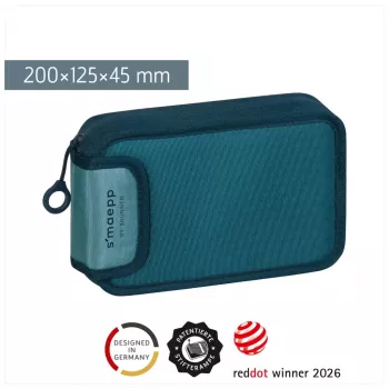BRUNNEN s'maepp Colour Code Denim täytetty penaalilaukku, 17-osainen, 20 x 4,5 cm 104942039