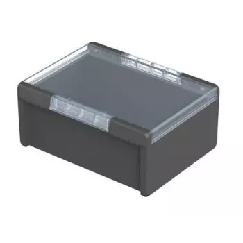 Bopla Bocube B 273616 PC-V0-G-7024 yleiskotelo, polykarbonaatti, grafiitinharmaa, 364 x 284 x 160 mm 96027674
