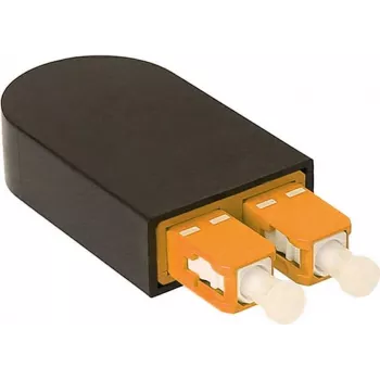 BLUELAN BlueOptics kuitu-loopback-adapteri OM2 50/125 µm monimuotokuitu SC/UPC duplex keraaminen ferrule -40 °C - +85 °C (BOLBSCOM2)