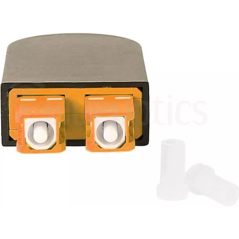 BLUELAN BlueOptics kuitu-loopback-adapteri OM2 50/125 µm monimuotokuitu SC/UPC duplex keraaminen ferrule -40 °C - +85 °C (BOLBSCOM2)