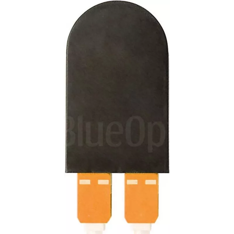 BLUELAN BlueOptics kuitu-loopback-adapteri OM2 50/125 µm monimuotokuitu SC/UPC duplex keraaminen ferrule -40 °C - +85 °C (BOLBSCOM2)