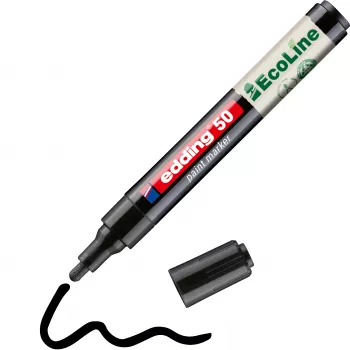 Edding 50 EcoLine lakkamerkki musta 2-3 mm 4-50-001