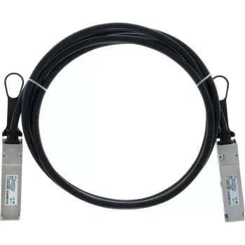 BLUELAN yhteensopiva Amphenol NJAAKK-0007 QSFP112 Direct Attach -kaapeli, 400GBASE-CR4, Infiniband, 1,5 m (NJAAKK-0007-BL)