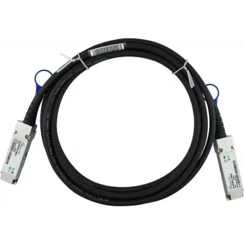 BlueLAN R1N34A -yhteensopiva 100G QSFP28 Direct Attach -kuparikaapeli, 0,5 m, 30 AWG, passiivinen R1N34A-BL