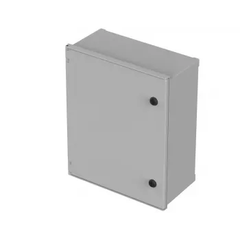 Bopla PS 542 seinäkotelo, 500 x 400 x 200 mm, vaaleanharmaa (RAL 7035), IP66, IK10, GRP 42154200