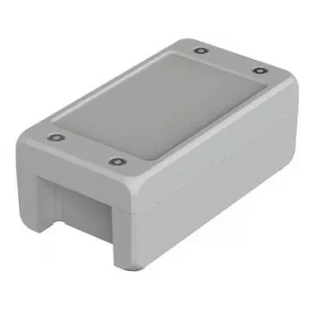 Bopla Bocube Alu BA-S 140806 F yleiskotelo, 159 x 86 x 60 mm, vaaleanharmaa RAL 7035, alumiini, IP66/IP67 00163125
