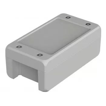 Bopla Bocube Alu BA-S 140806 F yleiskotelo, 159 x 86 x 60 mm, vaaleanharmaa RAL 7035, alumiini, IP66/IP67 00163125