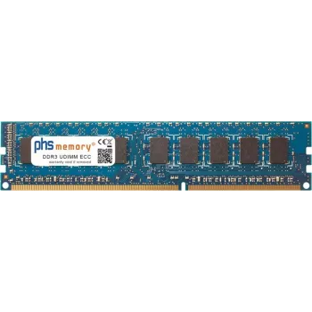 PHS-memory 8GB DDR3 ECC UDIMM 1333MHz PC3-10600 CL9 2Rx8 240-pin Supermicro X9SCL+-F -B SP331581