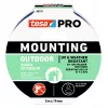 tesa Montage PRO Outdoor 66751-00001-00 läpinäkyvä kiinnitysteippi, 5 m x 19 mm, 1 rulla