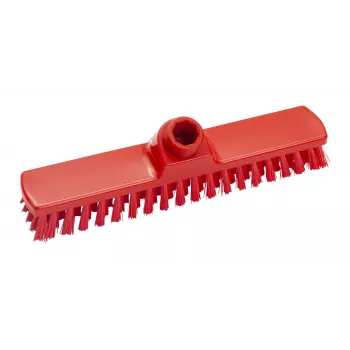 Haug Bürsten FC88101 punainen muovinen hankausharja, 28 cm leveä