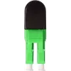 BLUELAN BlueOptics kuituloopback-adapteri OM5 50/125µm multimode LC/UPC duplex, limetinvihreä, keraaminen ferrule, -40 °C – +85 °C (BOLBLCOM5)