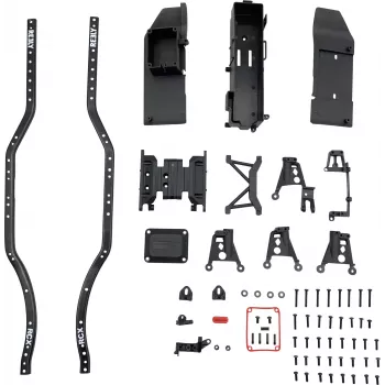Reely RE-7068336 alumiininen päärunkolevy 1:10 RC-buggyille ja -trukeille