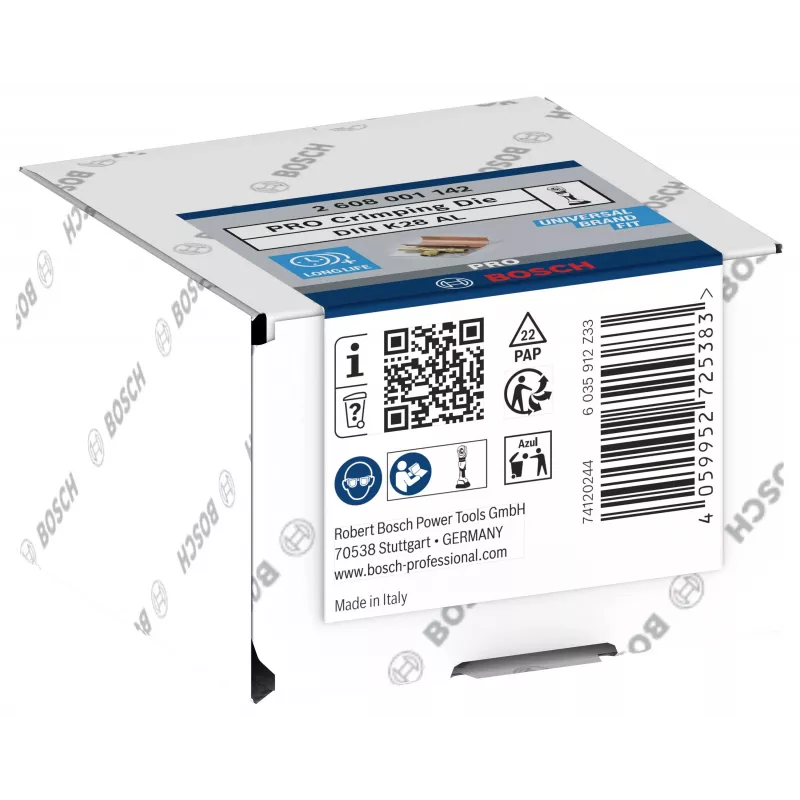 Bosch 2608001142 puristusinsertti putkikaapelikengille ja liittimille, 150 mm²