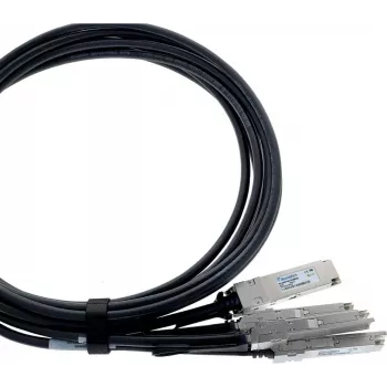 BlueLAN MCP7F60-W002R26-BL NVIDIA-yhteensopiva 400G QSFP-DD - 4x QSFP56 DAC -breakout-kaapeli 2 m AWG26