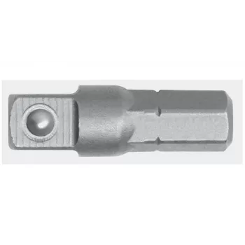 GEDORE red käyttöadapteri 1/4 neliö x 1/4 kuusikulma, pituus 25 mm R47100003