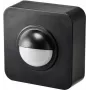 SYGONIX SY-5046552 pinta-asennettava PIR-liiketunnistin 120° musta IP65