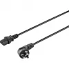 Sygonix SY-5042712 kylmälaite-liitäntäkaapeli musta 2,00 m