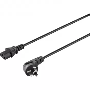 Sygonix SY-5042712 kylmälaite-liitäntäkaapeli musta 2,00 m