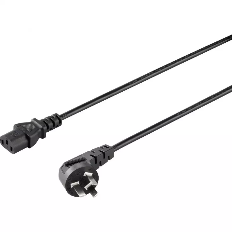 Sygonix SY-5042712 kylmälaite-liitäntäkaapeli musta 2,00 m