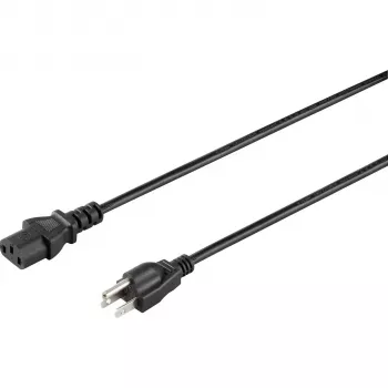 Sygonix SY-5042706 IEC C13 virtakaapeli CEE 7/7 - C13 2 m musta