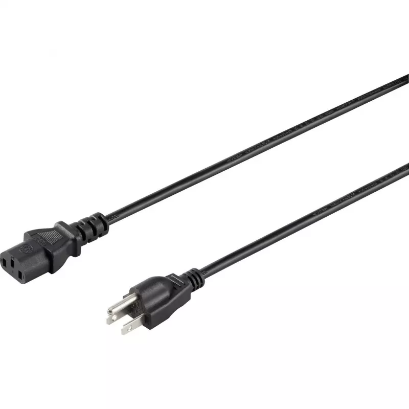 Sygonix SY-5042706 IEC C13 virtakaapeli CEE 7/7 - C13 2 m musta