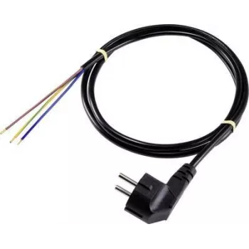SYGONIX SY-5043470 Schuko-IEC-C13-virtakaapeli, 2 m, musta