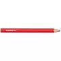 Gedore RED 3301432 puusepänlyijykynä, soikea, punainen, 175 mm, 12 kpl:n pakkaus
