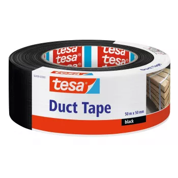 tesa 56498-00000-15 kangasteippi musta 50 m x 50 mm