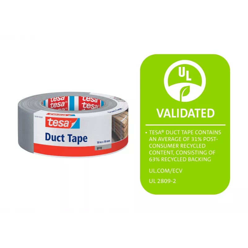 tesa 56499-00000-15 kangasteippi harmaa 50 m x 50 mm
