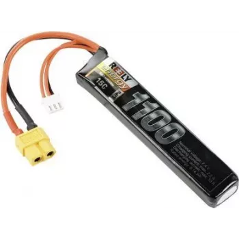 Reely LiPo akkupaketti 7,4 V 1100 mAh 2S 30C Softcase XT60 RE-7747020