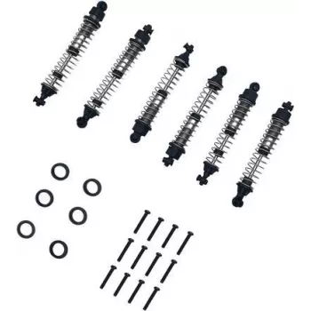 Reely RE-7582893 iskunvaimenninsarja (2 kpl, 90 mm, öljytäytteinen)
