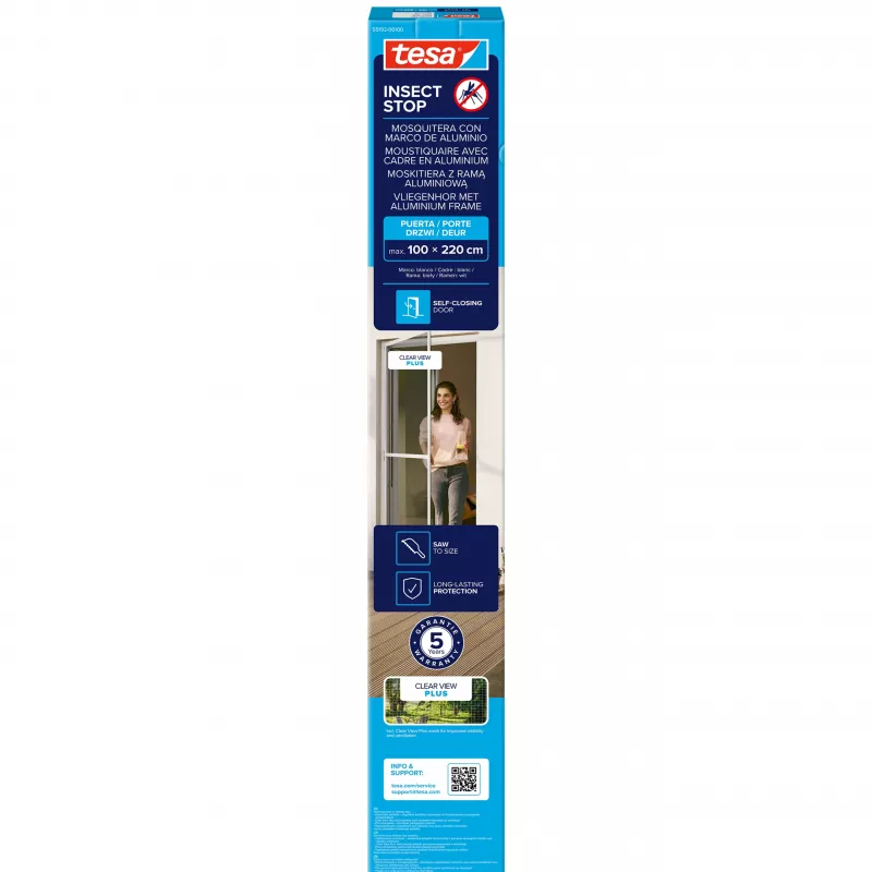 tesa Insect Stop hyttysverkko-ovi valkoinen 1,0 x 2,2 m (55192-00100-00)